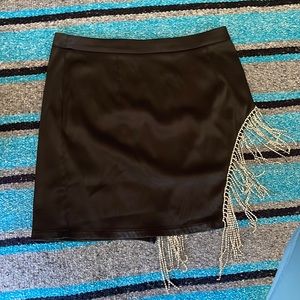 Heart Rob rhinestone skirt